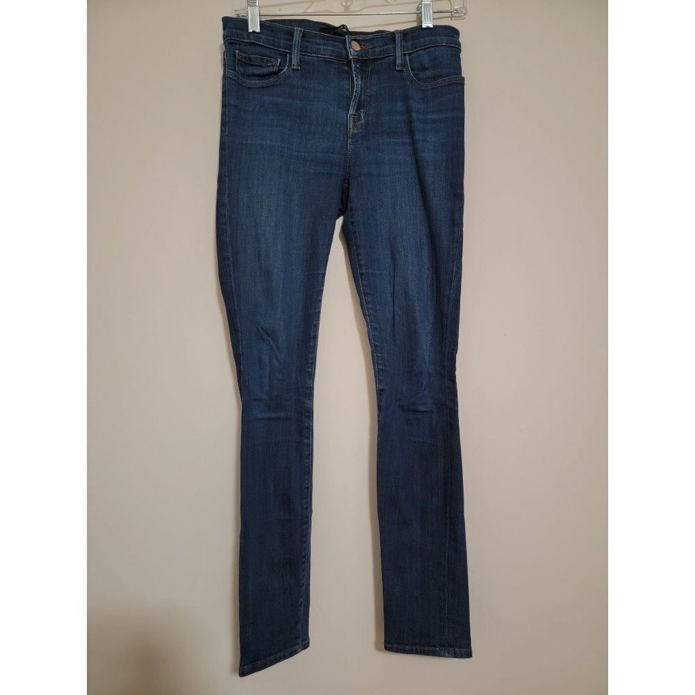 J Brand Mid Rise Skinny Jeans‎ Dark Wash Women's Size 6